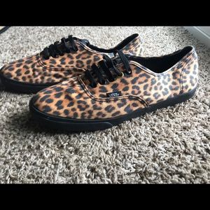 VANS Leopard Print